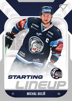 Michal Bulir Liberec Tipsport ELH 2022/23 SportZoo 2. serie Starting LINEUP #SL-41